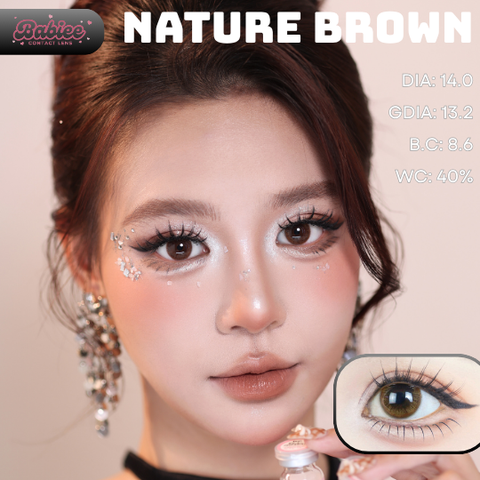 (XẢ/BABIEE) NATURE BROWN - size nhỏ