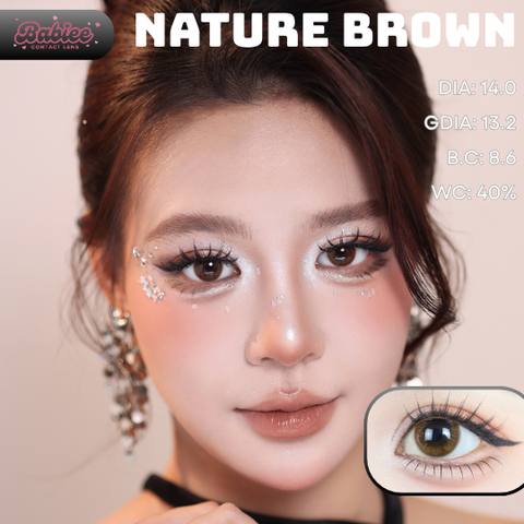 (XẢ/BABIEE) NATURE BROWN - size nhỏ