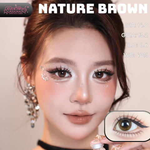 (XẢ/BABIEE) NATURE BROWN - size nhỏ