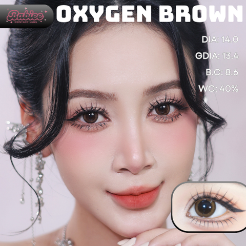 (XẢ/BABIEE) OXYGEN BROWN - size nhỏ