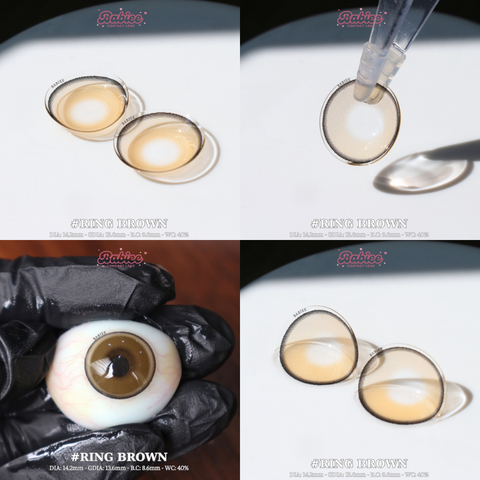 RING BROWN - size to