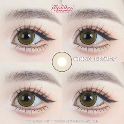 (THƯỜNG) RING BROWN - size vừa