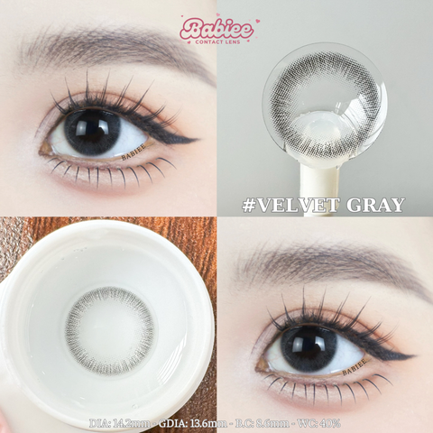 VELVET GRAY - size to