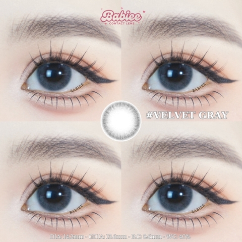 VELVET GRAY - size to