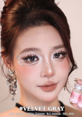 VELVET GRAY - size to