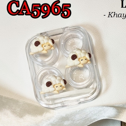 KHAY ĐỰNG 2 ĐÔI LENS + dụng cụ đeo