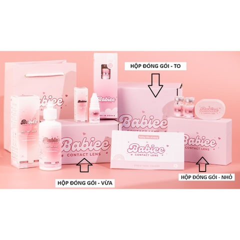Hộp đóng gói BABIEE - SIZE TO