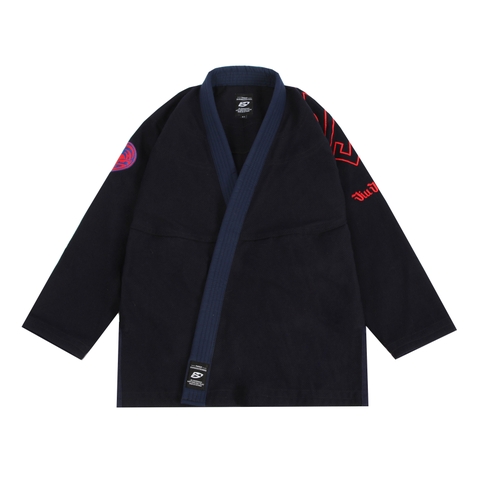 Indigo sashiko weave