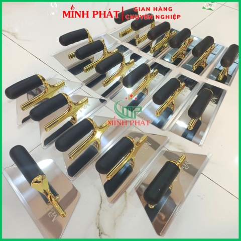 Dao Trét Sơn Hiệu Ứng Minh Phát Cán Mạ Vàng 20cm 23.5cm 24cm Dày 0.6mm