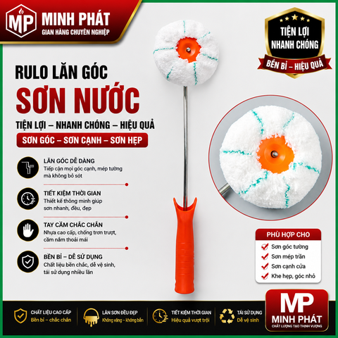 Rulo Lăn Góc Sơn Nước Tiện Lợi Nhanh Chóng Minh Phát