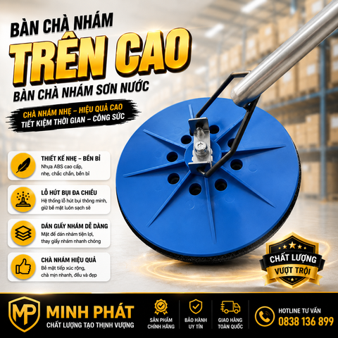 Bàn chà nhám trên cao, bàn chà nhám sơn nước