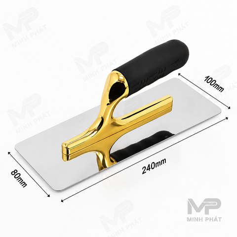 Dao Trét Sơn Hiệu Ứng Minh Phát Cán Mạ Vàng 20cm 23.5cm 24cm Dày 0.6mm