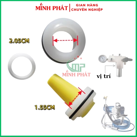 🛠️ Bộ Phụ Kiện Máy Phun Sơn Titan 440/450/3.21 Minh Phát – Đầy Đủ Linh Kiện Thay Thế