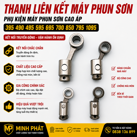 🔩 Thanh Liên Kết Máy Phun Sơn Airless 95/490/495/595/695/700/795/850/1095