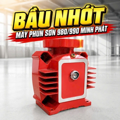 Bầu Nhớt Máy Phun Sơn Công Nghiệp 990 980 Minh Phát