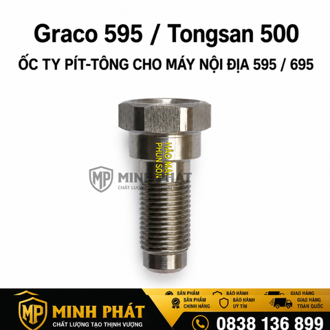 Các Loại Trục Pít Tông – Ốc Van Máy Phun Sơn, Phun Bột Minh Phát