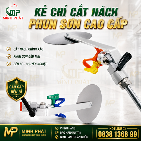 Đầu Phun Sơn Kẻ Chỉ Cắt Nách Sơn Nước Minh Phát Tiện Lợi