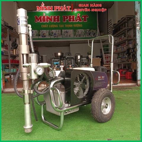 Máy Phun Bột Đặc BaoBa 750 Minh Phát Phiên Bản Chạy Xăng