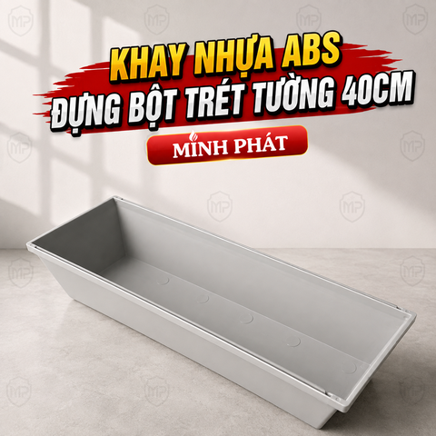 Khay Nhựa ABS Đựng Bột Trét Tường Minh Phát 40cm