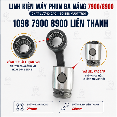 🔧 Bộ Phụ Kiện Máy Phun Sơn 7900 Minh Phát Chính Hãng – Phục Hồi Hiệu Suất, Tăng Tuổi Thọ Thiết Bị
