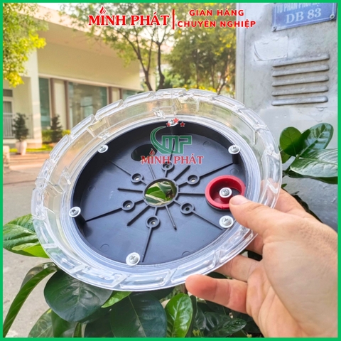 Ốp Mâm Máy Chà Nhám Tường ACZ, Vành Máy Chà Tường 180-5