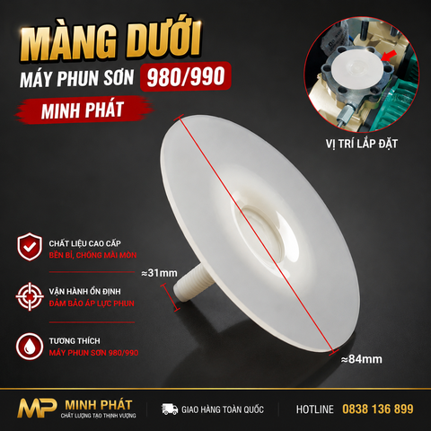 Màng Dưới Máy Phun Sơn – Phun Bột Trét Minh Phát