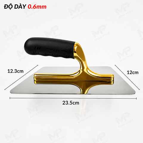 Dao Trét Sơn Hiệu Ứng Minh Phát Cán Mạ Vàng 20cm 23.5cm 24cm Dày 0.6mm