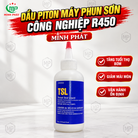 Dầu Piton Máy Phun Sơn Công Nghiệp R450 Minh Phát Aeropro