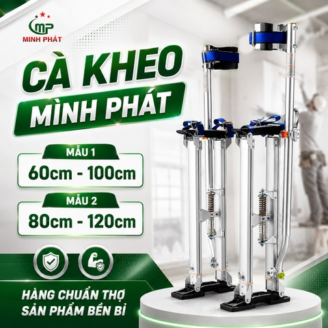 Cà Kheo Hỗ Trợ Thi Công Xây Dựng, Sơn Nước, Làm Trần Thạch Cao Minh Phát 60cm - 100cm