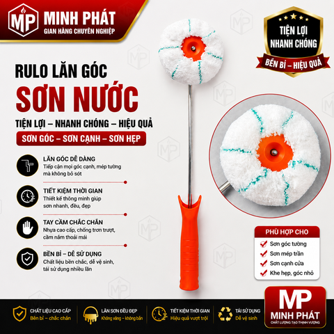 Rulo Lăn Góc Sơn Nước Tiện Lợi Nhanh Chóng Minh Phát