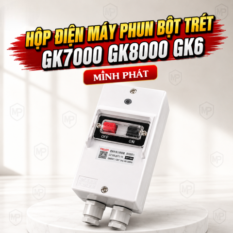 Hộp Điện CB Máy Phun Bột Trét GK7000 GK8000 GK6