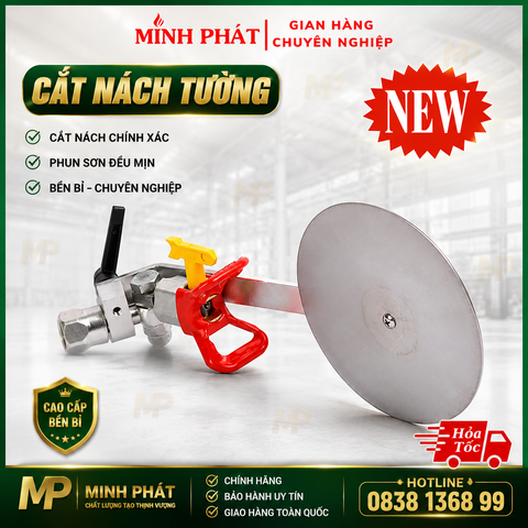 Đầu Phun Kẻ Chỉ Cắt Nách Sơn Nước Minh Phát Chất Lượng Cao