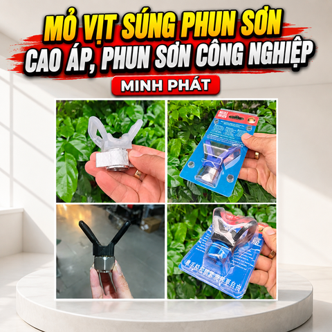 Mỏ Vịt Súng Phun Sơn Cao Áp, Phun Sơn Công Nghiệp Minh Phát
