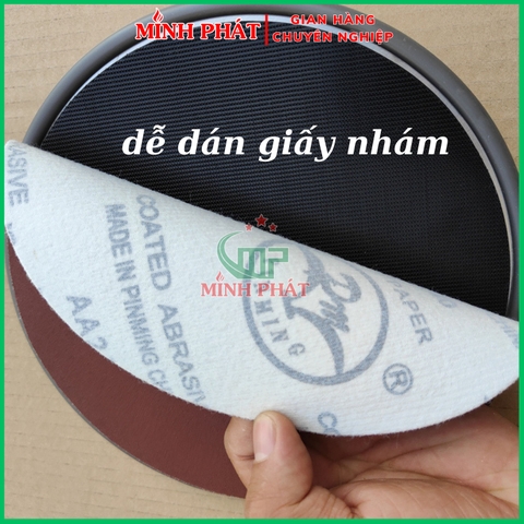 Bàn Chà Nhám 360 Độ 22cm Kèm Cây Nối Dài 2m9