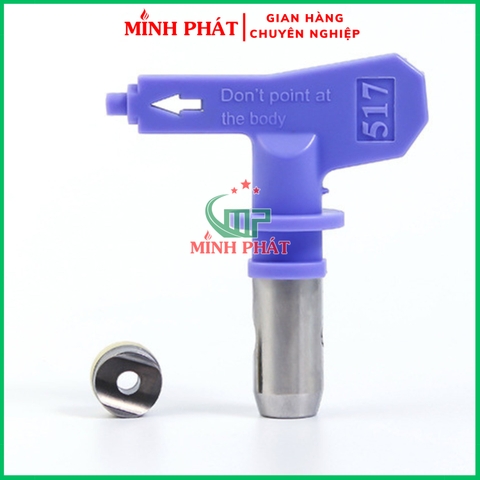 Béc Phun Bột Trét Tường Minh Phát, Đầu Béc Phun Sơn Đa Năng Hợp Kim Không Gỉ