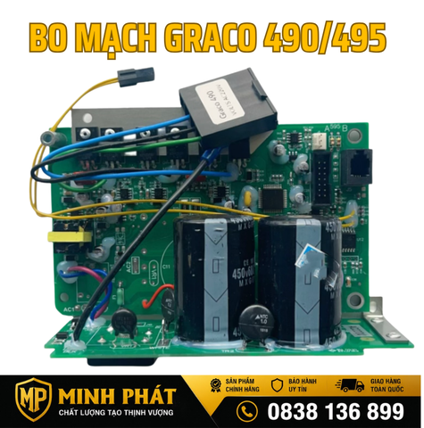 🔥 Bo Mạch Máy Phun Sơn Graco 490/495 Minh Phát