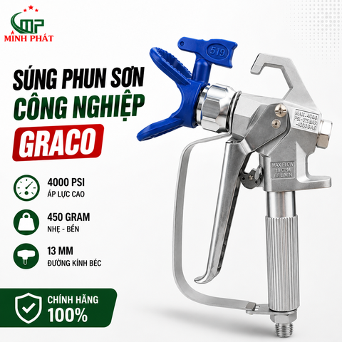 Súng Phun Sơn Công Nghiệp Cao Cấp Graco CG5A