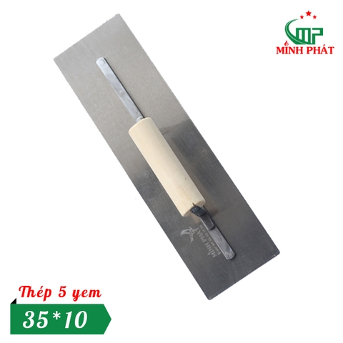 Dao Trét Bột Sơn Nước Minh Phát Thép Trắng 30cm 35cm 40cm