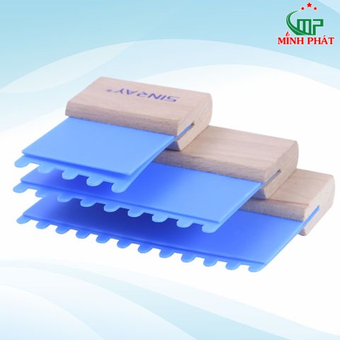 Dụng Cụ Tạo Vân Tròn Vân Nhọn Trang Trí Tường Minh Phát Cao Su Tự Nhiên