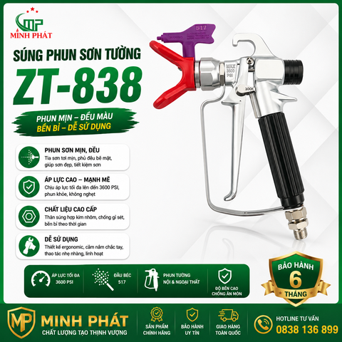 Súng Phun Sơn Tường ZT-838