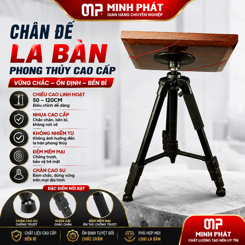 Chân Đế La Bàn Phong Thủy Hàng Cao Cấp, Chân Đế La Bàn Minh Phát