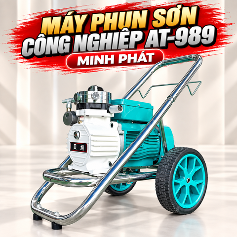 Máy Phun Sơn Công Nghiệp Cao Cấp AT-989 Minh Phát