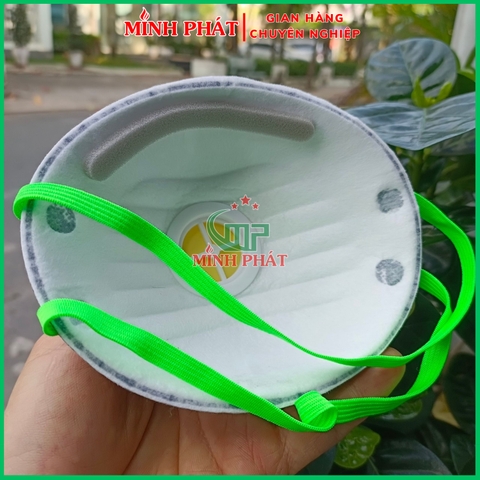 Khẩu Trang Chống Bụi Sơn Nước Than Hoạt Tính Lọc Bụi, Chống Mùi Hóa Chất Minh Phát