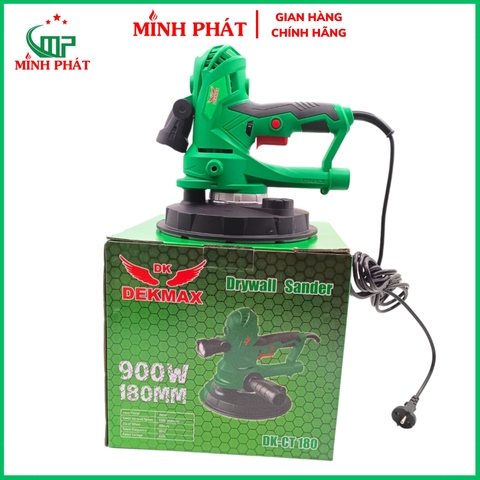 Máy Chà Tường Hút Bụi DekMax Minh Phát, Máy Chà Tường 900w Đèn Led Điều Tốc 5 Số