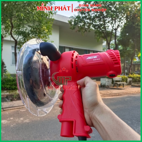 Máy Chà Nhám Tường Hút Bụi ACZ 180-2 Minh Phát Đường Kính 18cm