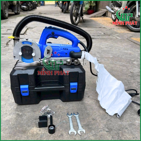 Máy cắt ron gạch men có hút bụi đi kèm .công xuất 1200w. Bảo hành 6 tháng