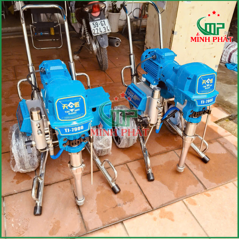 máy phun bột trét tường jt7900 Minh phát