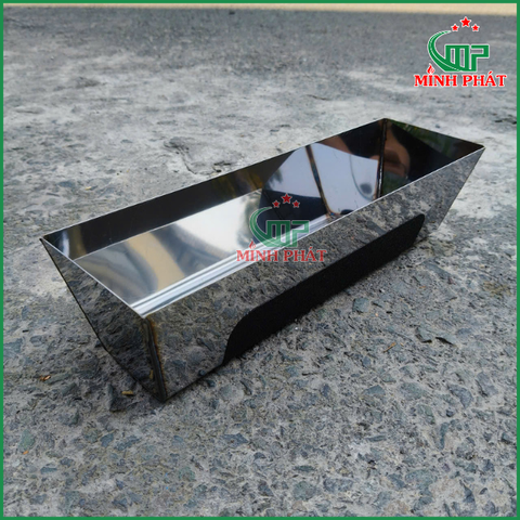 Khay Inox Đựng Bột Trét Tường Minh Phát 40cm
