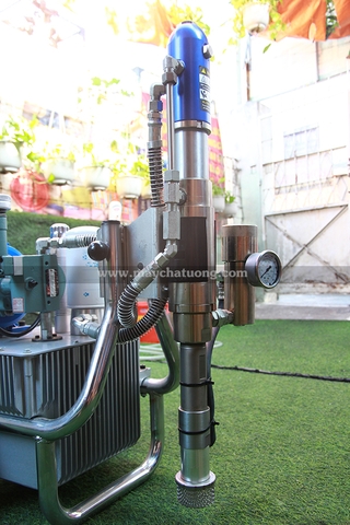 Máy Phun Bột Đặc Thủy Lực GK6 Minh Phát