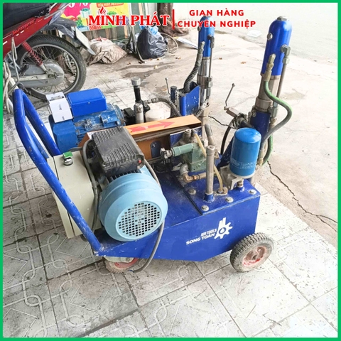 Thanh Lý Máy Phun Bột Đặc Thủy Lực ST-790HD 95% Minh Phát